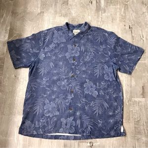 Disney Parks Collection by Tommy Bahama, Mickey Silk Jacquard Shirt, Size XL